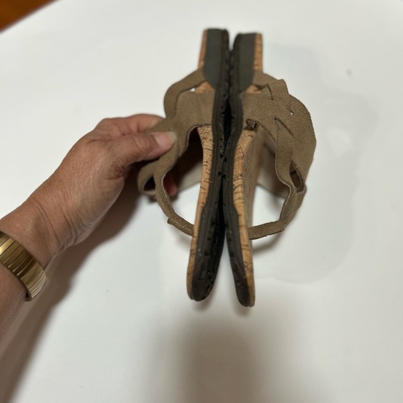 Tara M. "Etta" Suede Leather Thong Sandals - Picture 10 of 10